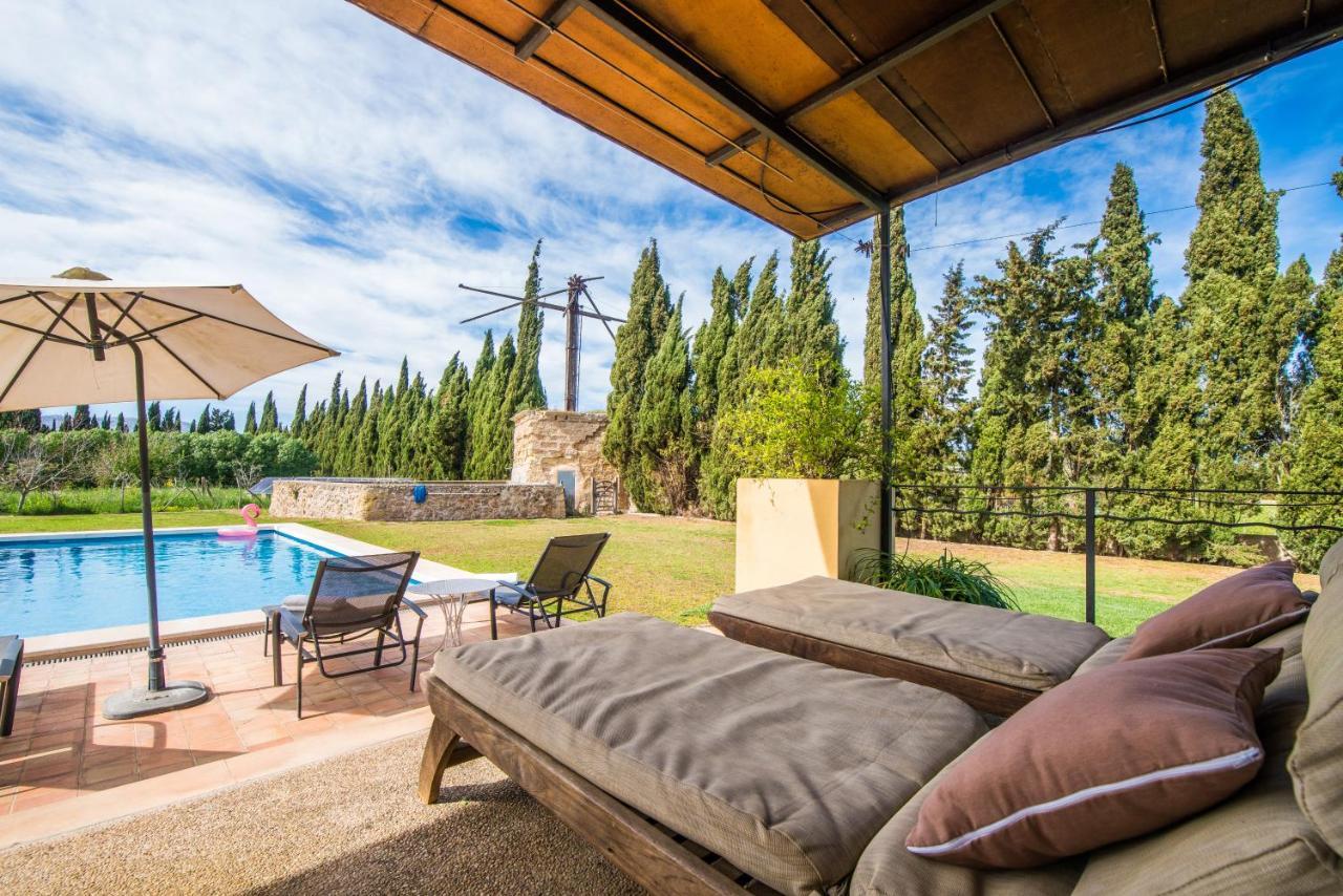 Traumhafte Finca Son Senyor - Mit Pferdekoppel Βίλα Sa Pobla Εξωτερικό φωτογραφία