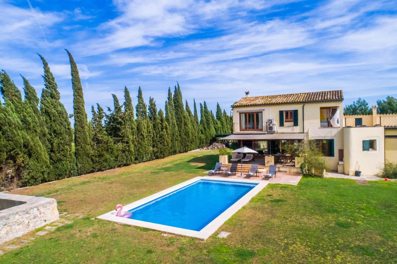 Traumhafte Finca Son Senyor - Mit Pferdekoppel Βίλα Sa Pobla Εξωτερικό φωτογραφία