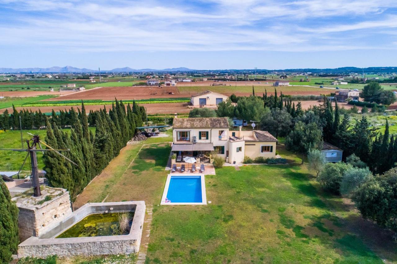 Traumhafte Finca Son Senyor - Mit Pferdekoppel Βίλα Sa Pobla Εξωτερικό φωτογραφία