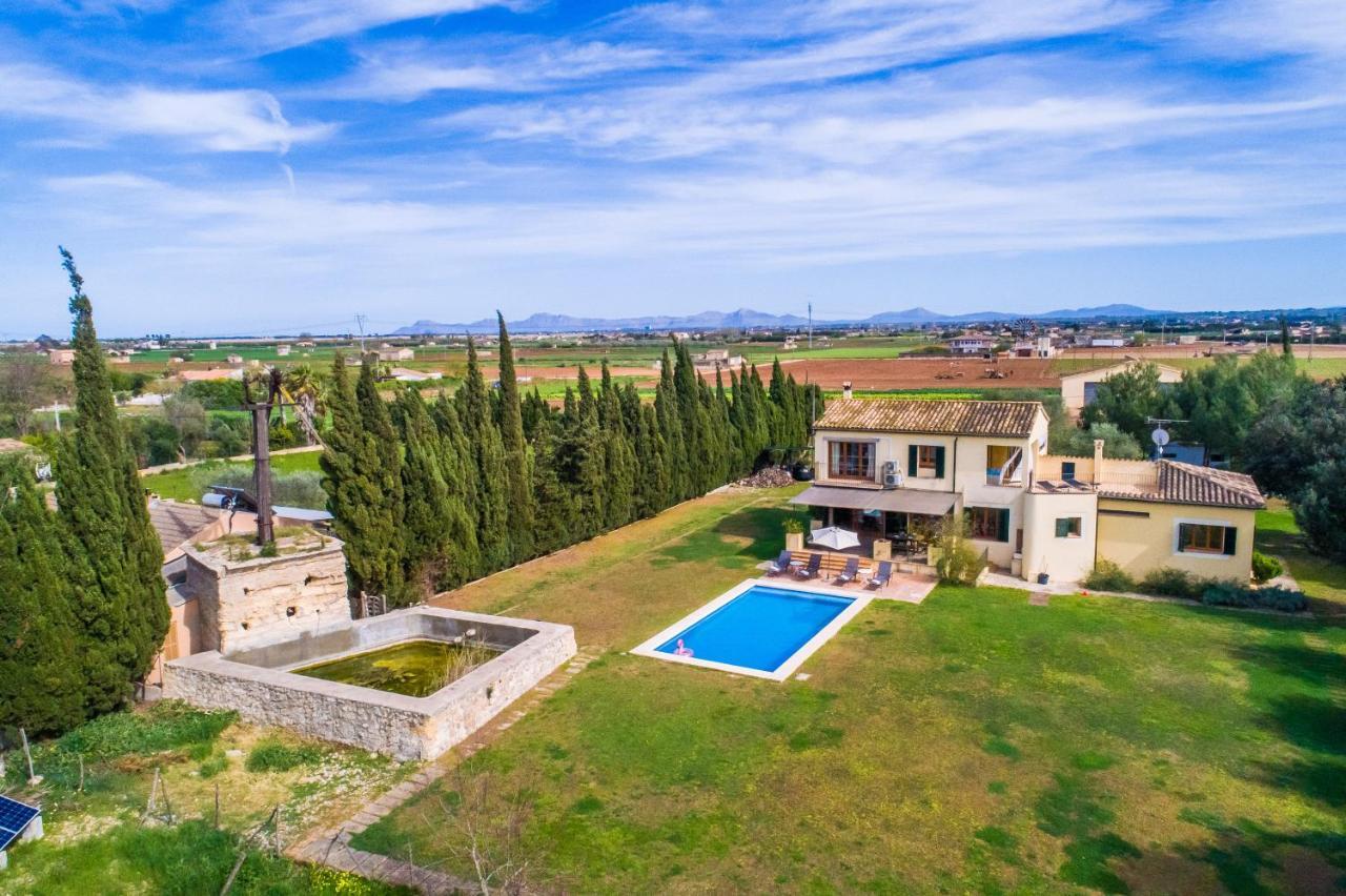 Traumhafte Finca Son Senyor - Mit Pferdekoppel Βίλα Sa Pobla Εξωτερικό φωτογραφία
