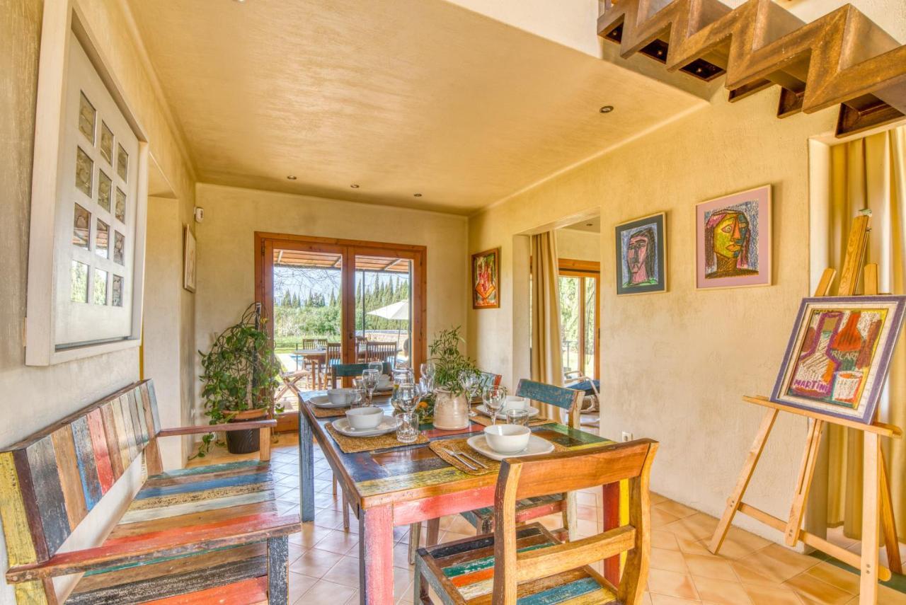 Traumhafte Finca Son Senyor - Mit Pferdekoppel Βίλα Sa Pobla Εξωτερικό φωτογραφία