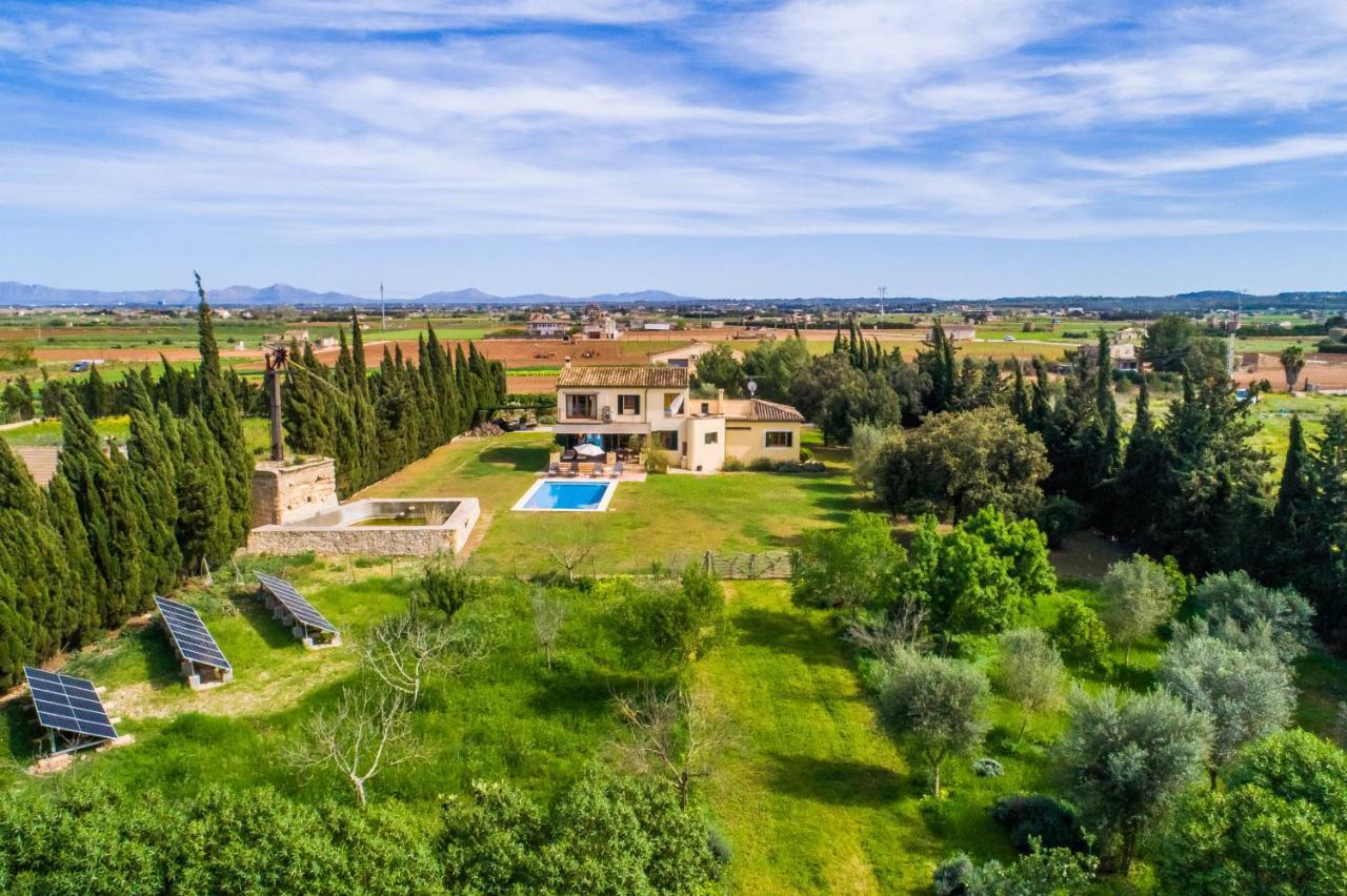 Traumhafte Finca Son Senyor - Mit Pferdekoppel Βίλα Sa Pobla Εξωτερικό φωτογραφία