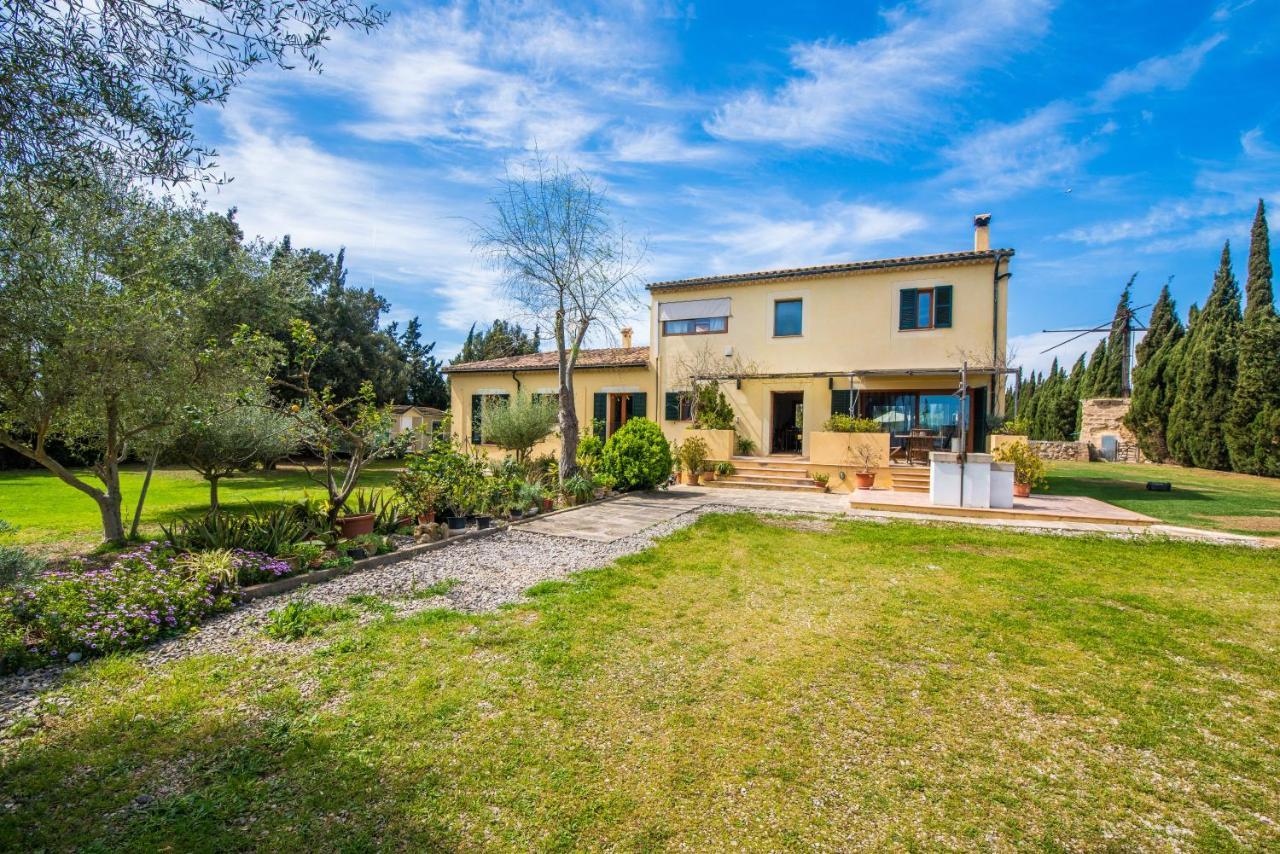 Traumhafte Finca Son Senyor - Mit Pferdekoppel Βίλα Sa Pobla Εξωτερικό φωτογραφία